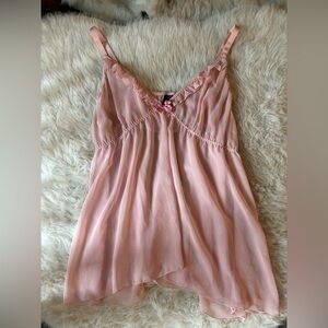 Passion Forever sheer vintage Y2K babydoll top
